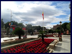 Murcia City Centre South part - Glorieta Espana, a green space in front of Palacio Episcopal.